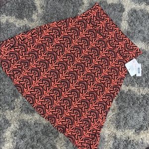 Pink and black Azure skirt large